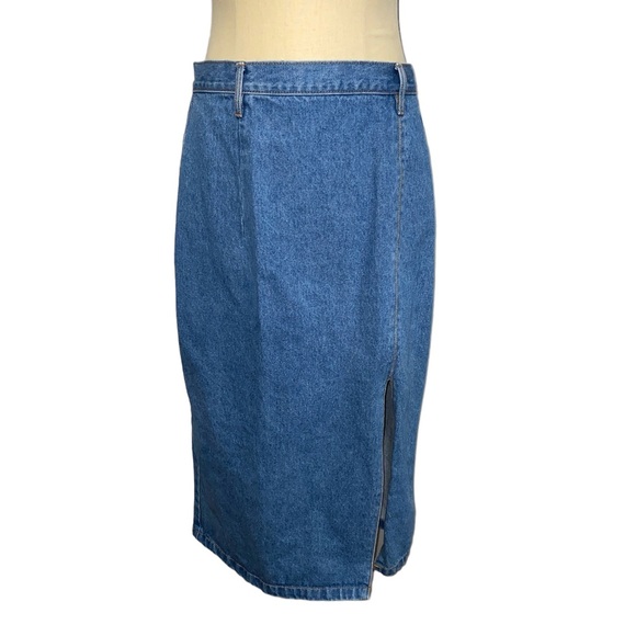 Forever WearAll Denim Skirt Size 15 Medium - Picture 1 of 5
